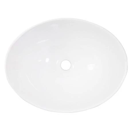RAK Shell Sit On Vanity Basin - No TH - SHELBAS 2 RAK Shell Sit On Vanity Basin - No TH - SHELBAS - Image 2