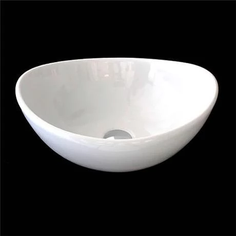 RAK Shell Sit On Vanity Basin - No TH - SHELBAS 1 RAK Shell Sit On Vanity Basin - No TH - SHELBAS