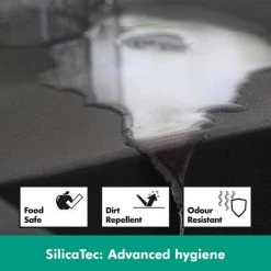 Hansgrohe C51-F635-09 1.5 Bowl Kitchen Sink & Tap Bundle - 43220000 10 Hansgrohe C51-F635-09 1.5 Bowl Kitchen Sink & Tap Bundle - 43220000 -Kitchen Sinks Shop SilicaTec D2 460 1