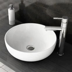 Swift High Rise Basin Mixer with Round Counter Top Basin