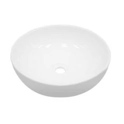 Sol Round Counter Top Basin 0TH - 405mm Diameter 7 Sol Round Counter Top Basin 0TH - 405mm Diameter -Kitchen Sinks Shop VES006 detail2 460