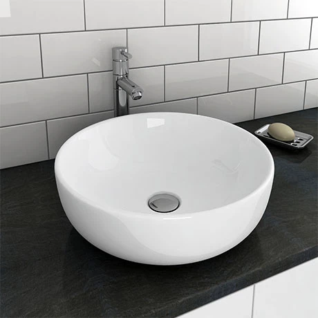 Sol Round Counter Top Basin 0TH - 405mm Diameter 1 Sol Round Counter Top Basin 0TH - 405mm Diameter