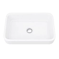 Miami Counter Top Basin 0TH - 550 x 350mm 8 Miami Counter Top Basin 0TH - 550 x 350mm -Kitchen Sinks Shop VES205 detail3 460