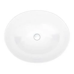 Casca Oval Counter Top Basin 0TH - 410 x 330mm -Kitchen Sinks Shop VES978 d8 460