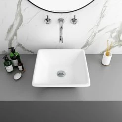 Lazio Square Counter Top Basin - 0TH - 410 x 410mm