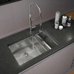 Venice 1.5 Bowl Undermount Stainless Steel Kitchen Sink