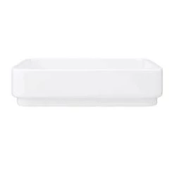 600 x 450mm White Shelf with Miami Basin -Kitchen Sinks Shop WSVES205 DETAIL3 460