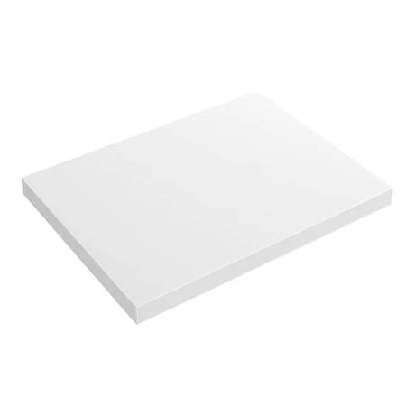 600 x 450mm White Shelf with Casca Basin 2 600 x 450mm White Shelf with Casca Basin - Image 2